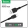 Hoco X20, Type -C cable - USB, 3 A, 3 m, PVC braid, black