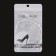 Half -slips for shoes, with a tread, silicone, 9 × 7 cm, pair, color transparent