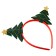 New Year! Carnival rim "Christmas trees", color mix