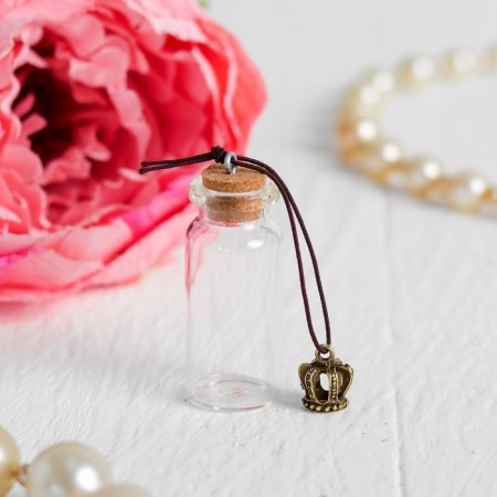 The basis for creativity and decoration is a bottle with a cork "Monomakh hat", 8 ml