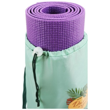 Sangh yoga-brush cover "Tropics", green color-11