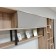Hinged shelf “Kendi No. 11”, 900 × 220 × 261 mm, color of the alpine oak