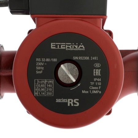 Circulation pump Eterna RS 32-80, 145/210/250 W, pressure 8.6 m, 135 l/min, cable 1.8 m-2