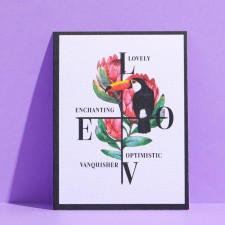 Watercolor card 
