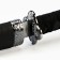Souvenir weapon "Katana", without a stand, black scabbard for snake skin, matte 70 cm