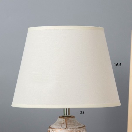 Aurika table lamp E14 40W white with a golden patina 22x22x33 cm Risalux-3