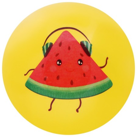 Children's ball "watermelon", d = 22 cm, 60 g, color mix-7