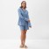 Women's pajamas (shirt and shorts) KAFTAN "BASIC" R.44-46, Blue