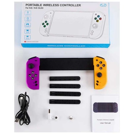 Game gamepad STK-7046 Bluetooth, yellow-violet (VG-M011)-1