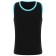 T-shirt for gymnastics and dancing Grace Dance, p. 42, black/blue color