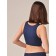 Female top on wide straps Top Shaper Spalla Larga, size 44-46, color deep blue