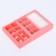 Box for sweets, 16 pcs, pink, 17.7 x 17.7 x 3.8 cm