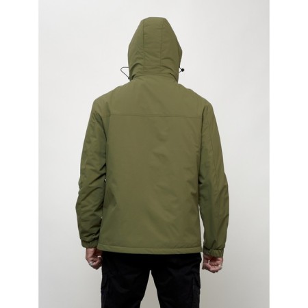 Male spring jacket, size 48, green color-10