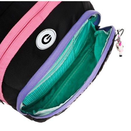 School backpack, 40 x 27 x 20 cm, Grizzly, ergonomic back, laptop department, black-8