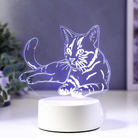 Light "cat" Led RGB from the network