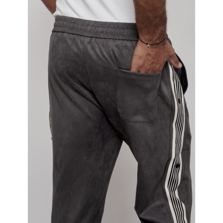 Joggers are sports male, size 50, gray color-11
