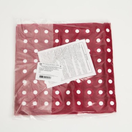 The Kuznetsova applicator, 144 thorns, spanbond, 26 x 56 cm, red.-4