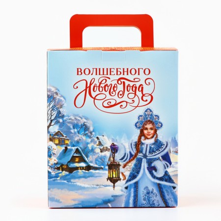 Folding boxes "Grandfather Frost", 18 x 15 x 7.5 cm, New Year-4