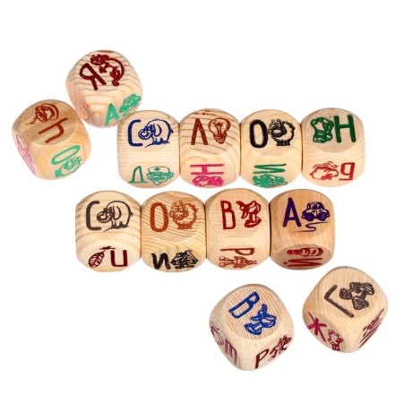 Developing game "Cubes-Bukviki"