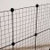 Coaters 24 sections, metal, black, 210 x 210 x 35 cm, (35 x 35 cm link)
