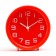 Clock - desktop an alarm clock, discrete move, 10 x 10 cm, aa