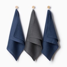 A set of towel cuisines. Ethel Line 40x70-3pcs, 100% flax