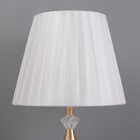 Table lamp "Eva" 1x40W E27 1x4W LED gold/blue 25x25x42cm-2