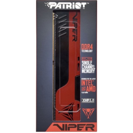 Memory module DDR4 4GB 2666MHz PVE244G266C6 VIPER ELITEII RTL PC4-21300 CL16 DIMM 288-PIN 1.2V-9