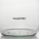 Glass teapot Magistro “Mexico City”, 350 ml, with metal sieve, plastic flask