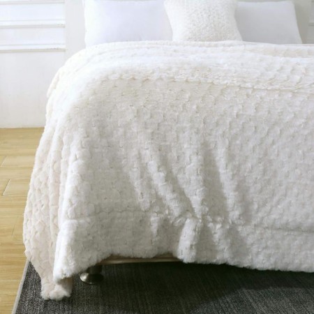 Aville cover, size 220x240 cm, color milk-8