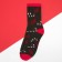 New Year's socks KAFTAN "New Year" size 41-44 (27-29 cm), green color