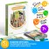 The board game-book "Box of Knowledge. Traveling around the world ", 50 cards, cube, 7+