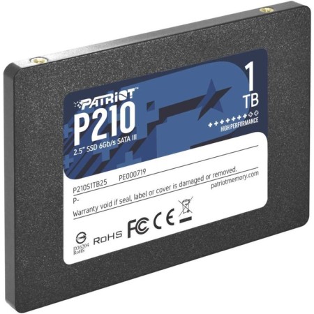 SSD Patriot Sata III 1TB P210S1TB25 P210 2.5 "-2