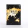 Cover for passport, black color