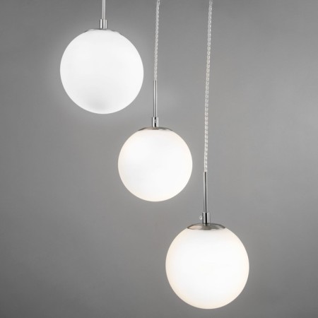Suspended lamp Citilux "Tommy" CL102054, 36x36x56 cm, 5x40W, E14, gray color-6