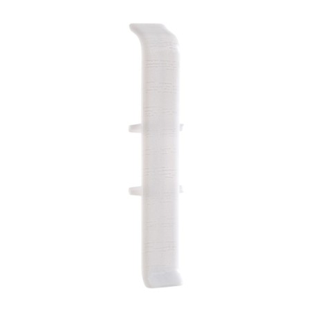 Skirting connector of 85mm "decoration", 001 white