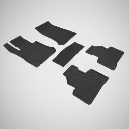 Rubber rugs ’grid’ for Mercedes-Benz GLC-Class X253 Coupe, 2016-