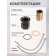 Zein ZC2042 sink mixer, Ceramics cartridge 40 mm, black/chromium