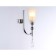 Wall lamp with crystal Ambrella Light, Traditional, TR3253, 1HE14, Color Chrome