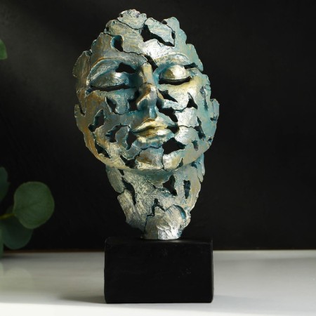 Figure Polystone "Face" 29 x 10 x 10 cm-9