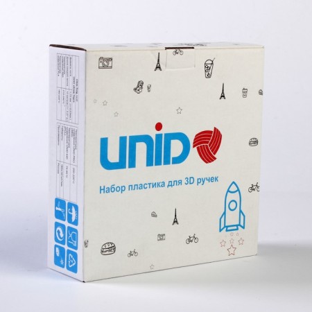 UNID PRO-6 plastic, for 3D handles, 6 colors in a set, 10 meters-7