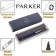 Ballpoint Parker Jotter K60 Blue M, stainless steel case, blue ink