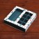 New Year. Box for 8 sweets and chocolate, 17.7x17.7x3.8 cm, confectionery packaging