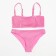 Swimsuit female separate minku pink color, size 48