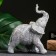 Figure "Elephant Openwork" Gray-Serebro, 16x8.5x19cm