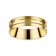 Decorative ring KST, color gold