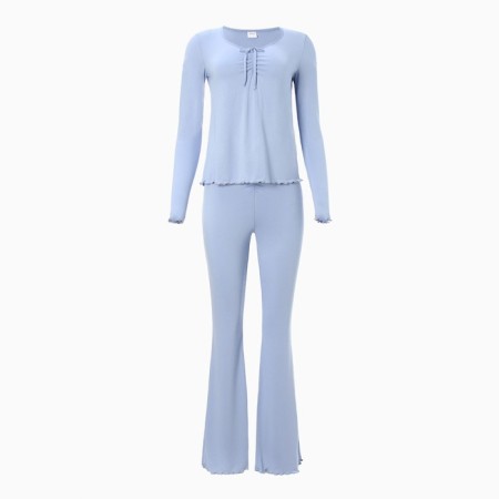 Kit (jumper, trousers) female minku, color of the blue river 42-6