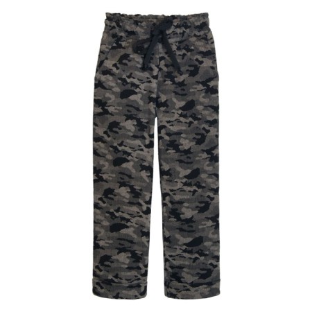 Pants for a boy, height 104 cm, dark gray color