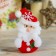 Soft Magnet "Santa Claus with a Christmas tree" 13 cm, white