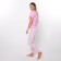 Female set (T -shirt/pants), pink color, size 52